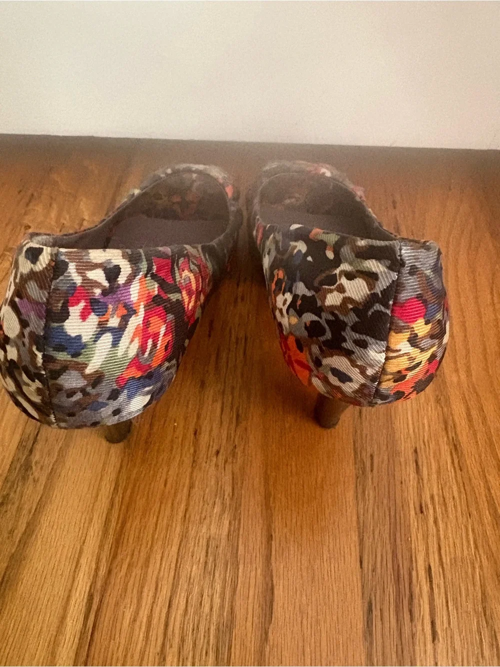 **3 for $20!!** Madden Girl Floral Peep-toe Heels 9.5